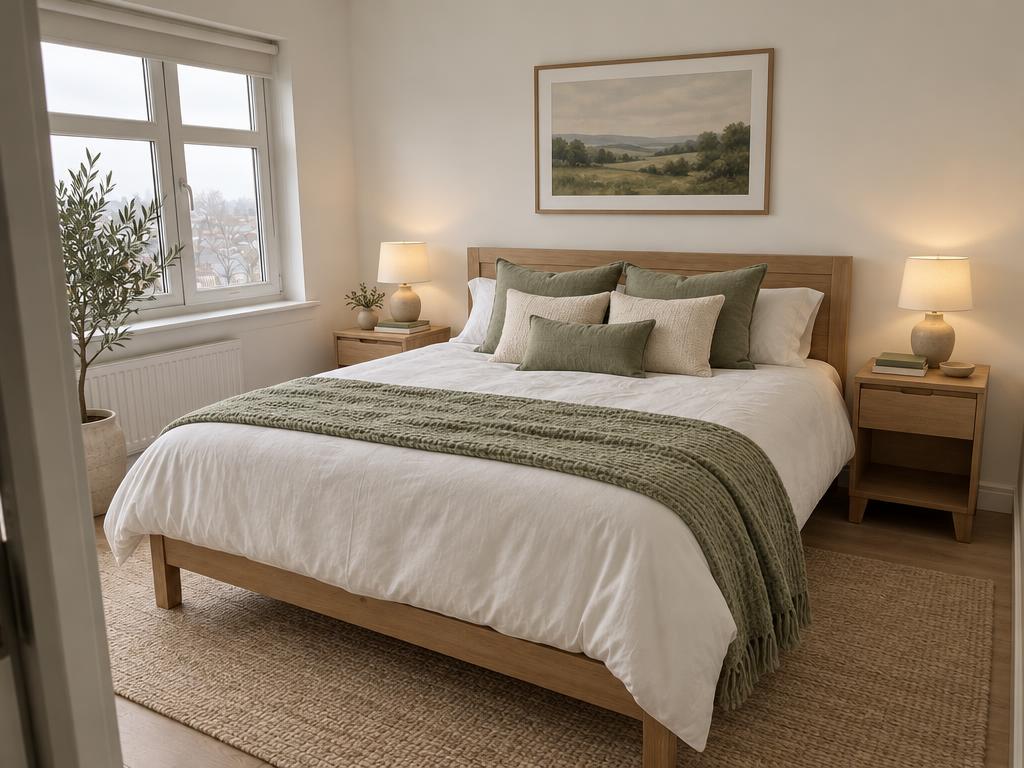 Bedroom after
