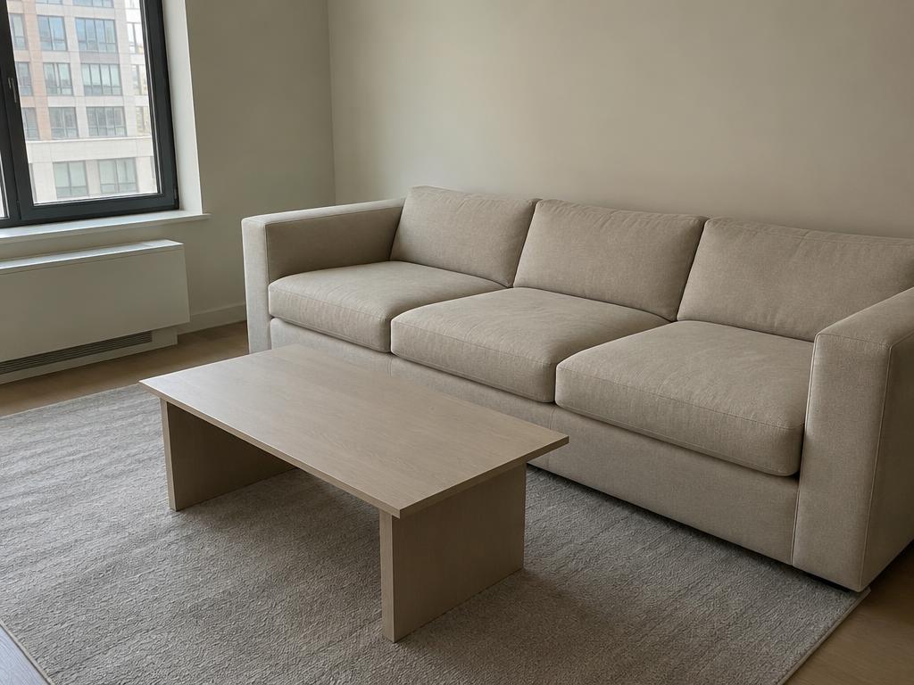 Living room before